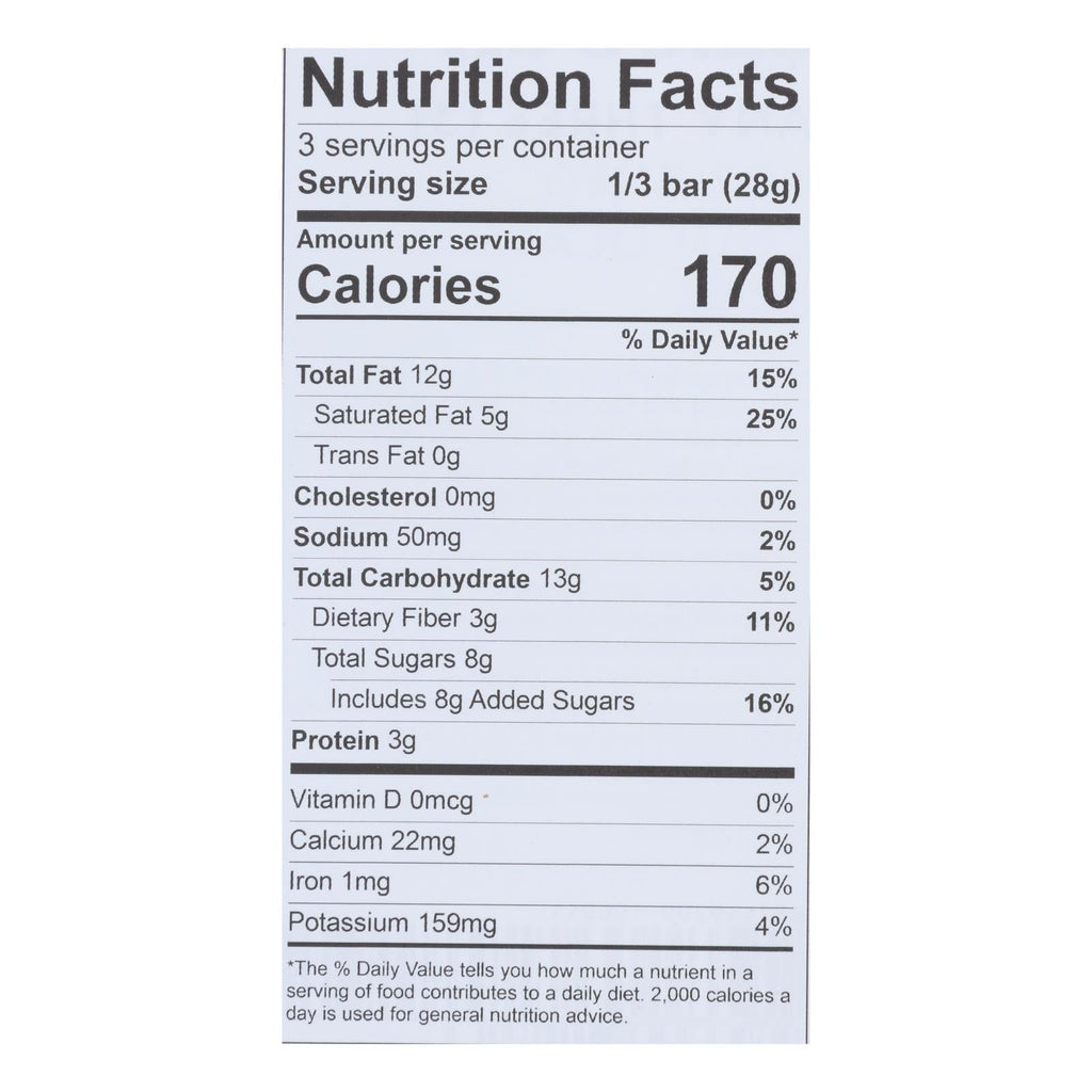Theo Organic Dark Chocolate Bars - Salted Almond - 12 Pack