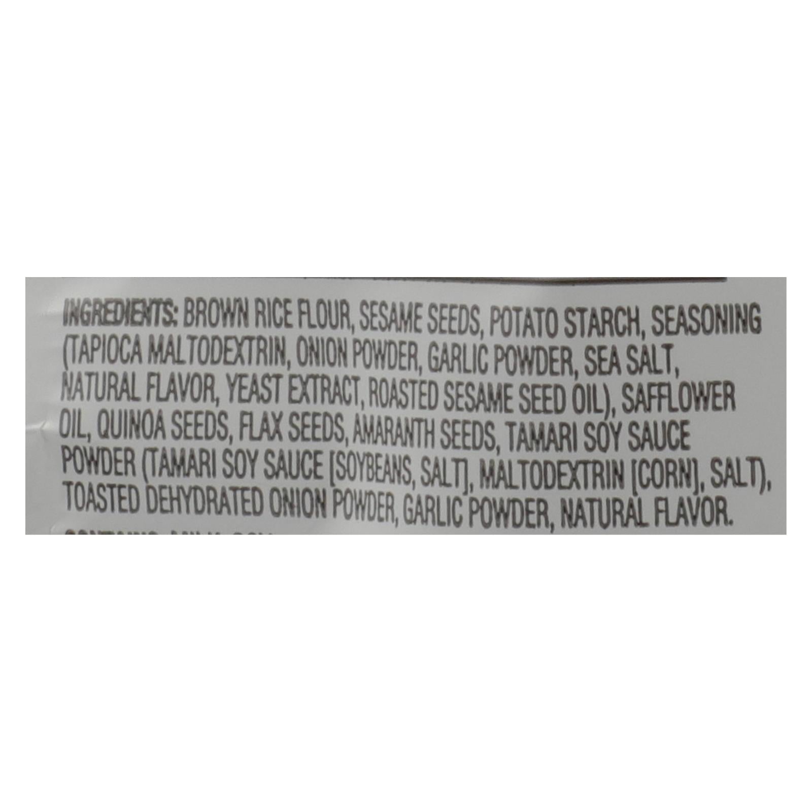 Crunchmaster Multiseed Everything Crackers, 12 Pack, 4 oz