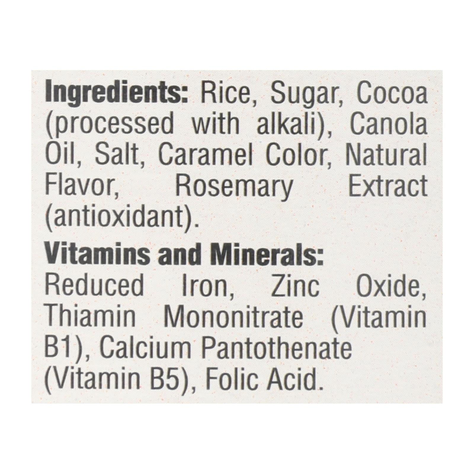 Moms Best Naturals Crispy Cocoa Rice Cereal, 17.5 Oz, 14-Pack