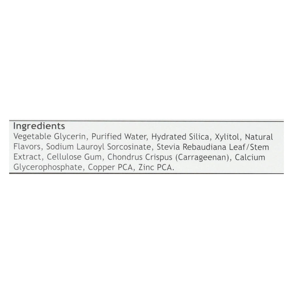 Epic Dental Spearmint Xylitol Toothpaste, Fluoride-Free 4.9 oz