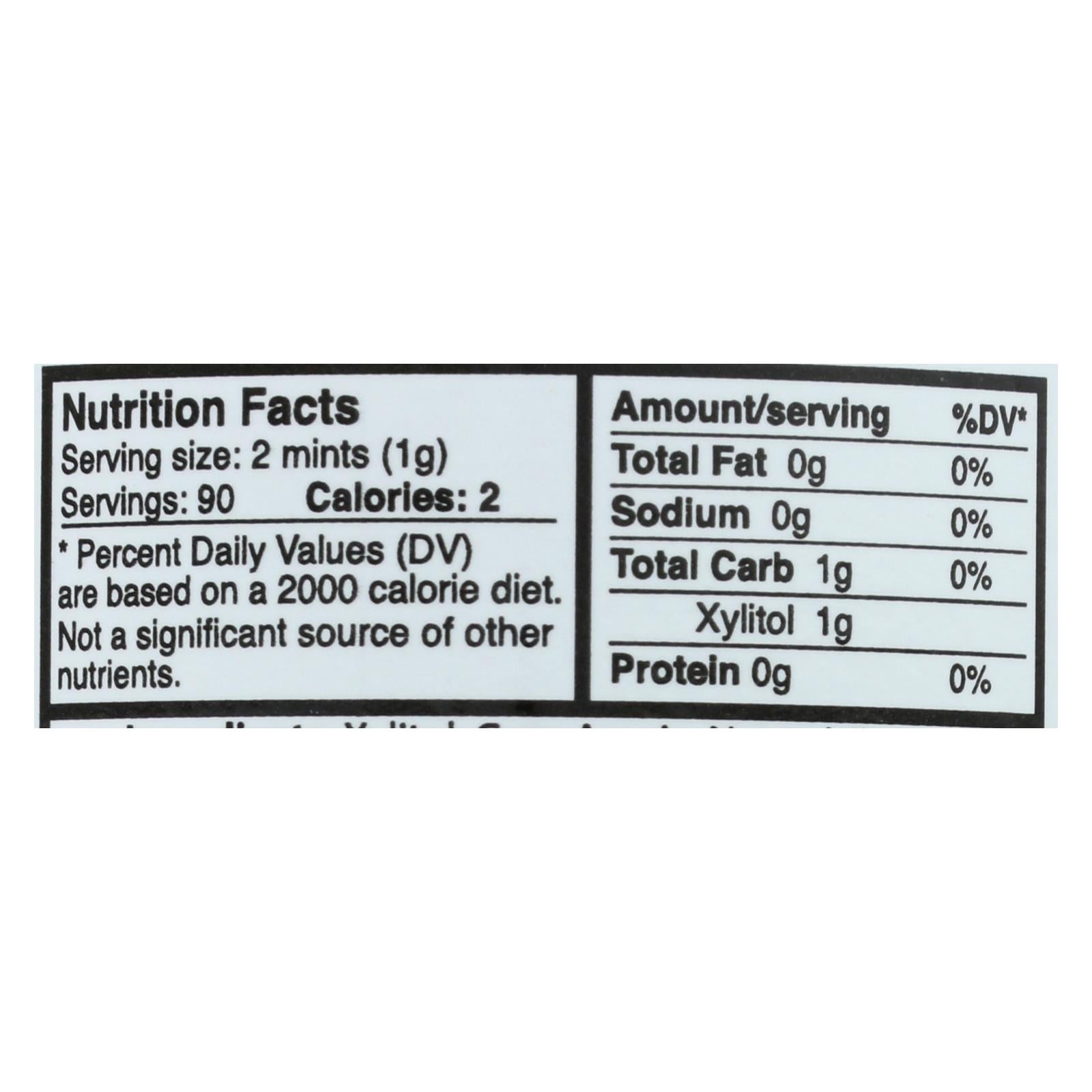 Epic Dental Peppermint Xylitol Mints, 180 ct