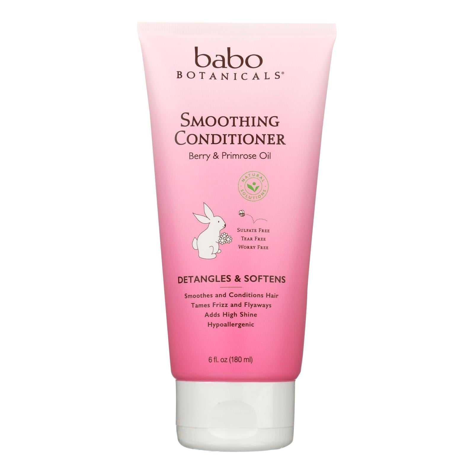 Babo Botanicals Berry Primrose Detangling Conditioner 6 Oz