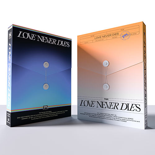 Tnx 2nd Mini Album - Love Never Dies