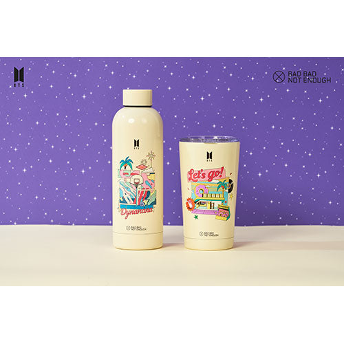BTS x Bbne Dynamite - Water Tumbler And Water Bottle