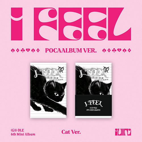 (G)I-DLE 6th Mini Album - I Feel (Pocaalbum Ver)