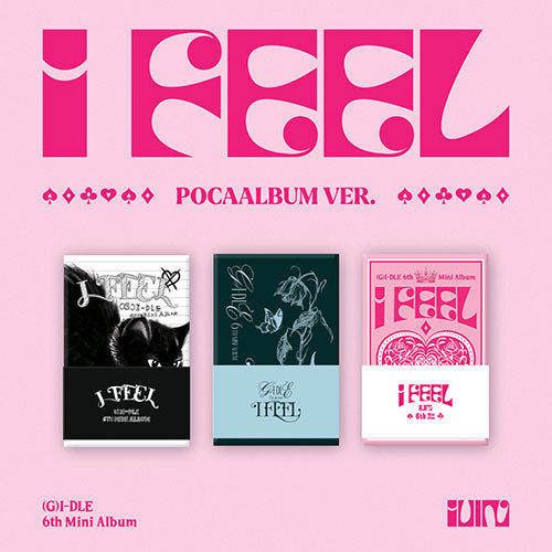 (G)I-DLE 6th Mini Album - I Feel (Pocaalbum Ver)