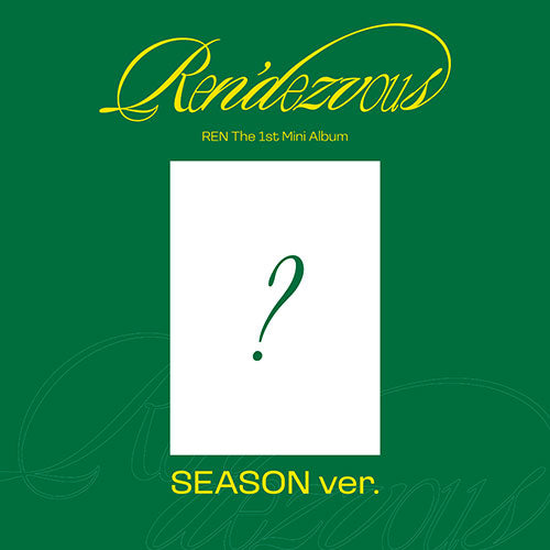 Ren Nuest 1st Mini Album - Rendezvous (Photobook Ver.)