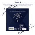 Day6 Young K - Letters With Notes (Digipack Ver.)