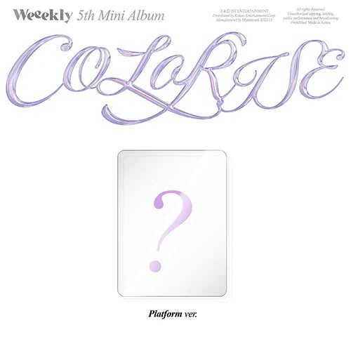 Weeekly 5th Mini Album - Colorise