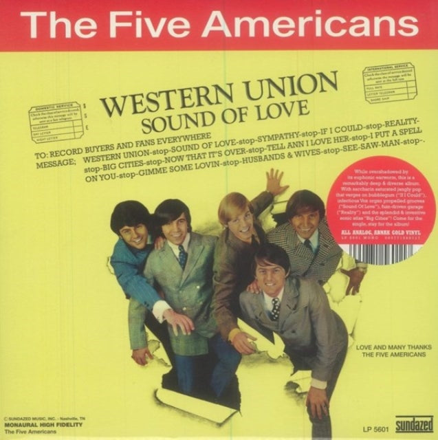 Western Union (Gold LP Vinyl)
