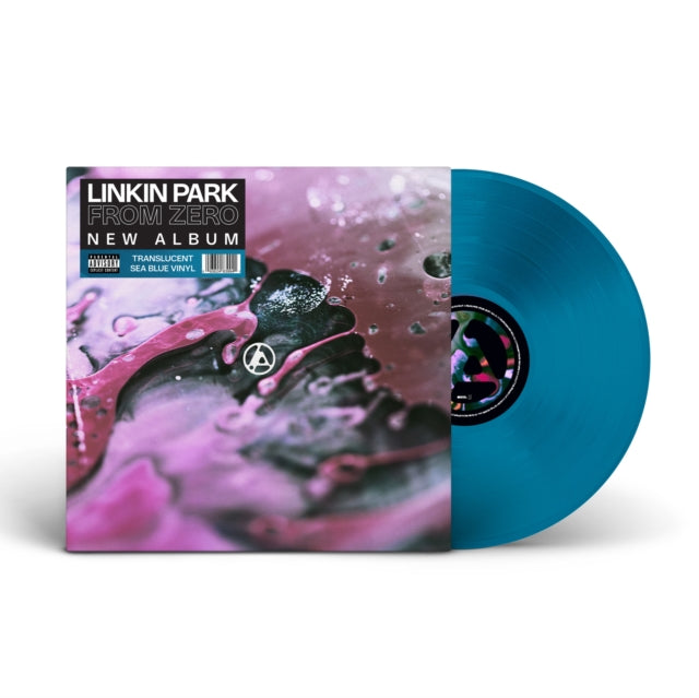 Linkin Park - From Zero (Translucent Sea Blue LP Vinyl) & Meteora (Marbled LP Vinyl) & Papercuts (2LP) & Meteora & Reanimation & Hybrid Theory