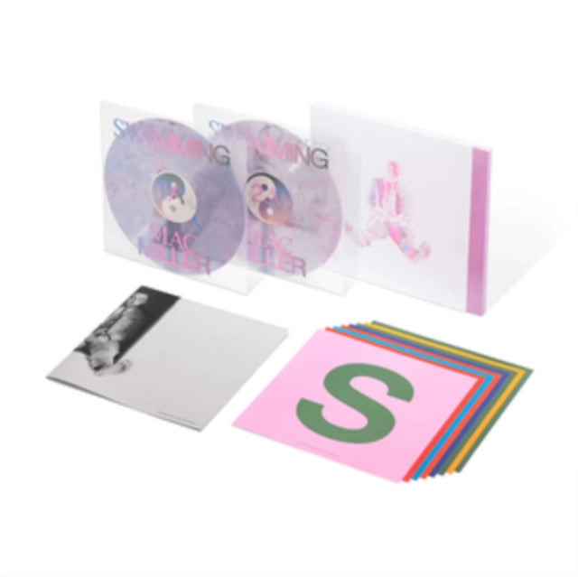 Mac Miller - Npr Music Tiny Desk Concert (Translucent Blue LP Vinyl/B-Side Etching/Insert) & Swimming (5 Year) (2LP/Milky Clear/Hot Pink/Sky Blue Marble Vinyl) & Faces (3LP/Yellow Vinyl) & Swimming (X) & Circles (2LP/Clear Vinyl) & Blue Slide Park
