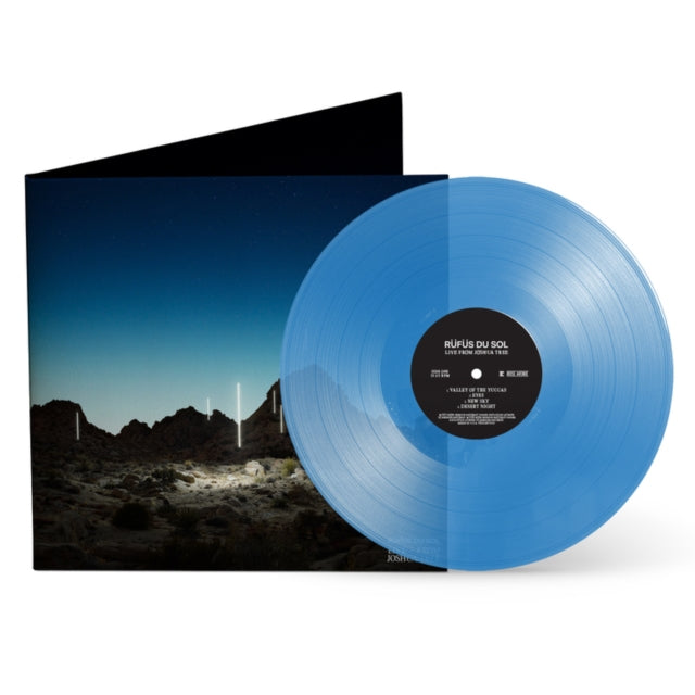 Rufus Du Sol - Solace & Live From Joshua Tree (Transparent Light Bue LP Vinyl) (I)