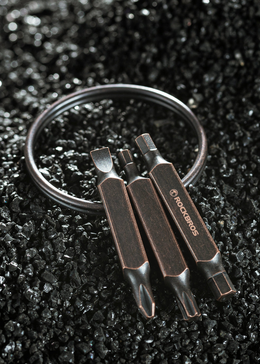 【ROAD TO SKY】by ROCKBROS Multi-Use Bike Tool Keyring