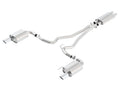 Borla Touring Cat-Back 15 Ford Mustang GT 5.0L V8 MT/AT 2.5in pipe 4in tip 140589