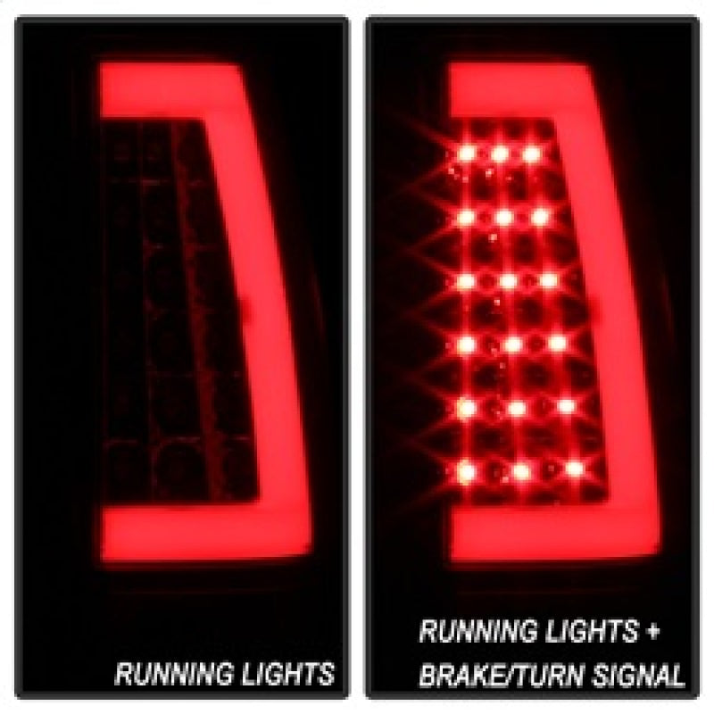 SPYDER xTune Chevy Silverado 1500/2500/3500 99-02 / Version 3 Tail Lights Red Clear ALT-ON-CS99V3-LBLED-RC 9038792