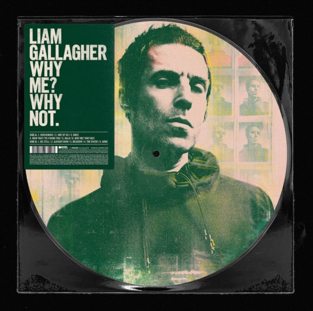 Liam Gallagher - Why Me? Why Not (Picutre Disc) & C'mon You Know & Down By The River Thames (2LP/Orange Vinyl)
