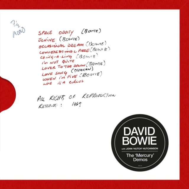 Mercury Demos & Live Los Angeles 1974 (White LP Vinyl/Limited) & Live In Rio 1990 (Pink LP Vinyl/180G/Limited) & Rock N Roll Star & Ziggy Stardust & The Spiders From Mars Ost (2LP) & Man Who Sold The World (2015 Remaster) & David Bowie Aka Space Oddity