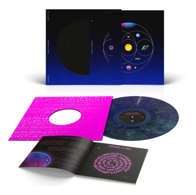 Coldplay - Kaleidoscope Ep (180G) & Music Of The Spheres (Recycled Colored LP Vinyl)