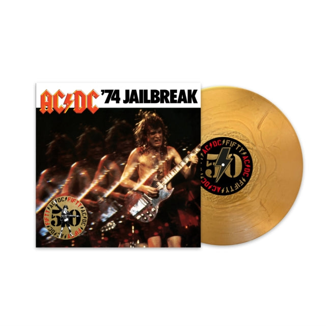 Ac/Dc - 74 Jailbreak (50Th Anniversary/Gold Color LP Vinyl)