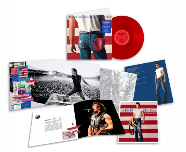 Bruce Springsteen - Born In The U.S.A. (40Th Anniversary Edition/Red LP Vinyl) & Best Of Bruce Springsteen (2LP) & Born In The U.S.A. (180G)