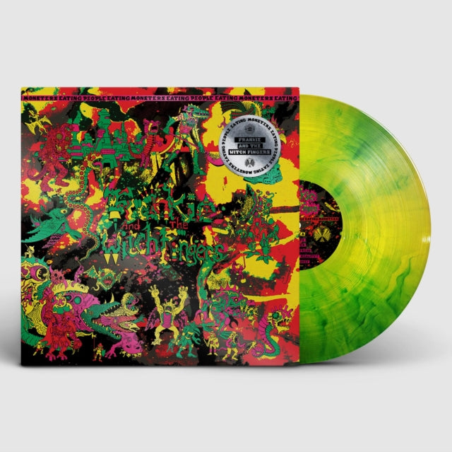 Monsters Eating People Eating Monsters... (Green Galaxy LP Vinyl)