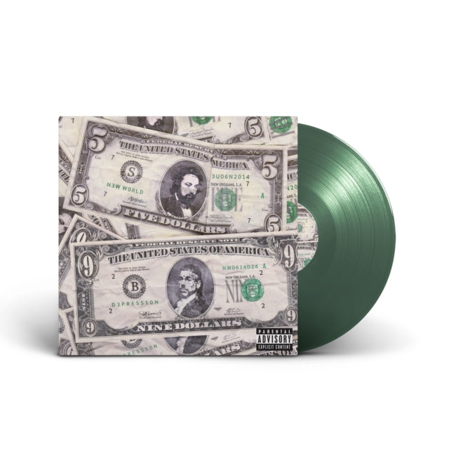 $Uicideboy$ - I Want To Die In New Orleans (Red/Black LP Vinyl) & New World Depression (Coke Bottle LP Vinyl) & Long Term Effects Of Suffering (Glow Green LP Vinyl) & I Want To Die In New Orleans (Silver LP Vinyl)