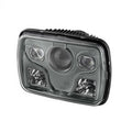 SPYDER Xtune Rectangular SeaLED Beam 7X6 Inch LED Headlights ( High/Low Beam ) Black PRO-JH-7X6LED-HL-BK 9026805