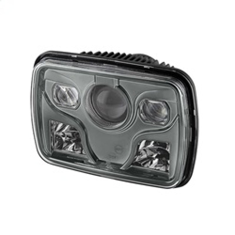 SPYDER Xtune Rectangular SeaLED Beam 7X6 Inch LED Headlights ( High/Low Beam ) Black PRO-JH-7X6LED-HL-BK 9026805