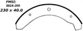 Porterfield Brake Shoes for 1973 VOLKSWAGEN BEETLE