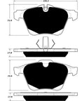 Porterfield Brake Pads for 2014 JAGUAR XJ/XJL 5.0L