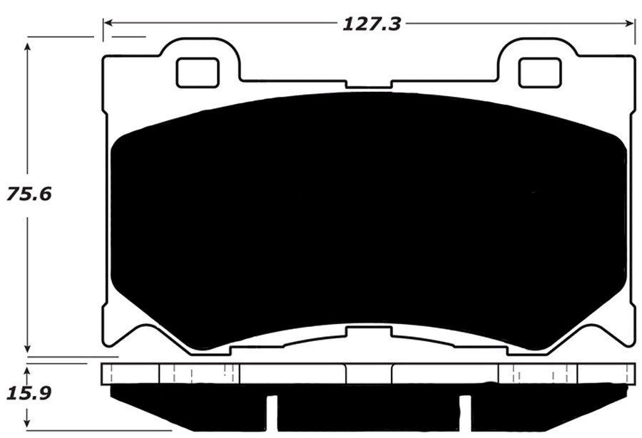 Porterfield Brake Pads for 2014 INFINITI QX70-V8