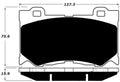Porterfield Brake Pads for 2016 NISSAN 370Z Sport