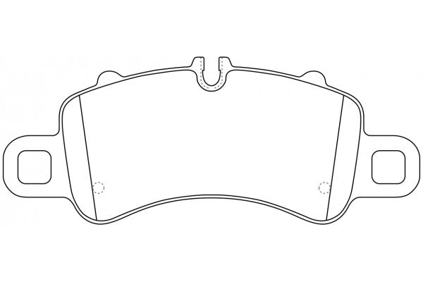 Porterfield Brake Pads for 2017 PORSCHE 718 Boxster S