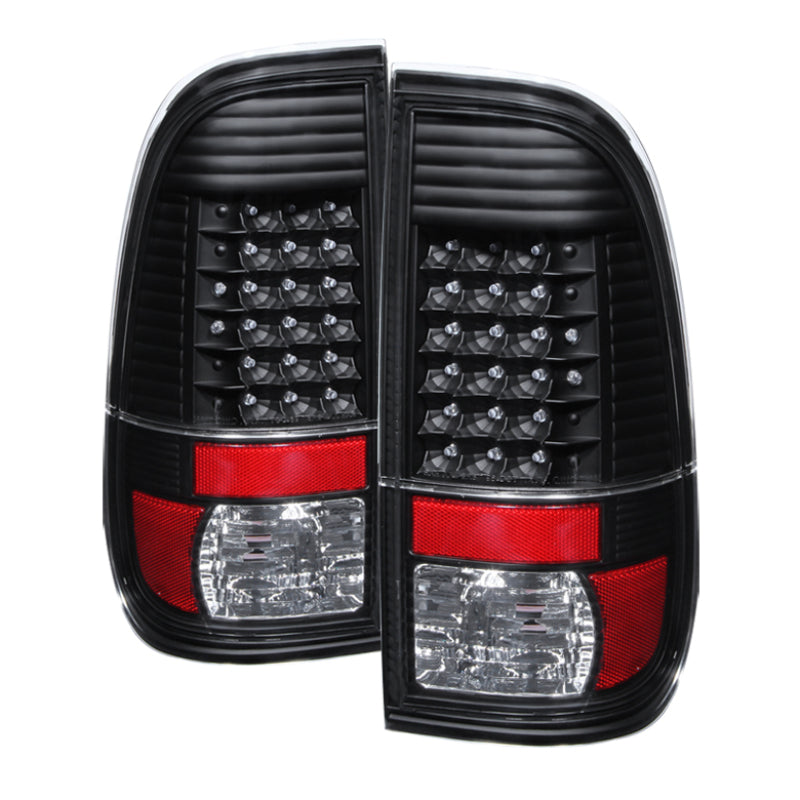 SPYDER Xtune Ford Super Duty 08-15 LED Tail Lights Black ALT-JH-FS08-LED-BK 9027680