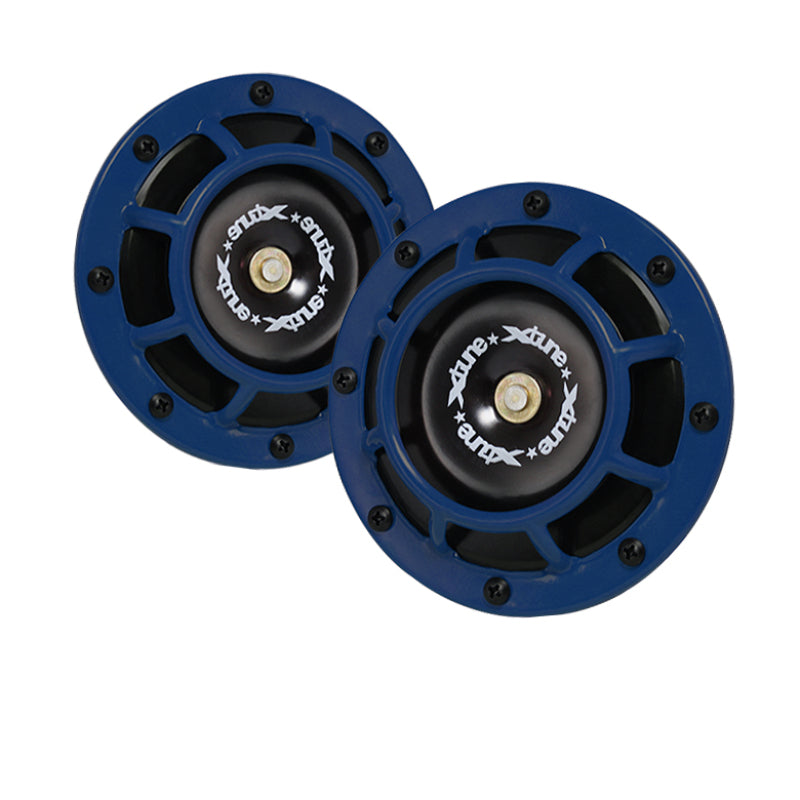 SPYDER Xtune Super Loud 12V Powerful Dual Supertone Air Horn 125Db Blue ACC-037 5038227