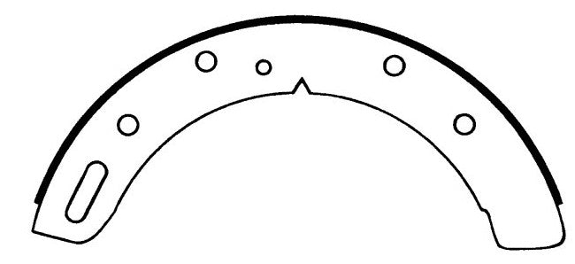 Porterfield Brake Shoes for 1961 TRIUMPH TR 4