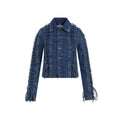 Jean Paul Gaultier Corset Denim Jacket Women