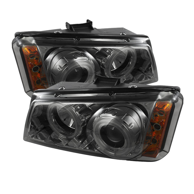 SPYDER Chevy Silverado 1500 03-06 Projector HeadlightsCCFL Halo LED Smke High H1 PRO-YD-CS03-CCFL-SM 5039231