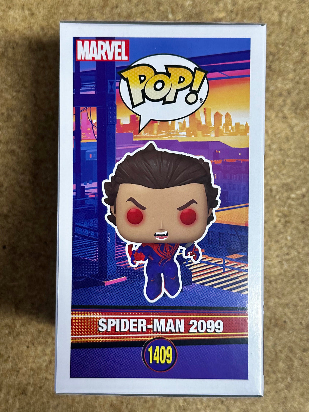 Funko Pop! Marvel Spider-Man 2099 (Unmasked) #1409 Across The Spider-Verse 2024