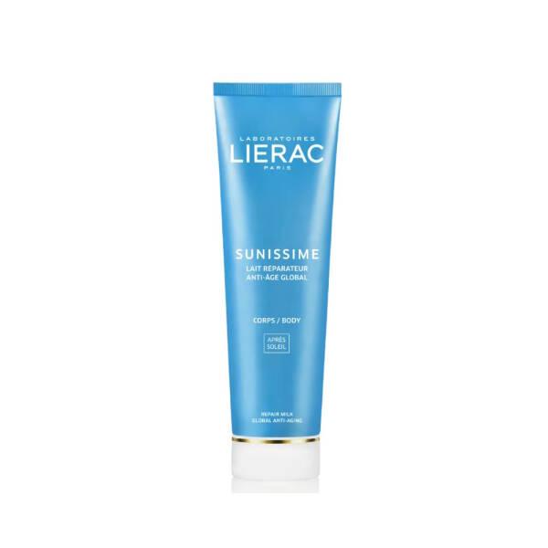 Lierac Sunissime: After-Sun Repair Milk - Anti-Aging, Tan Boosting, Hydrating - Soothe Sun Damaged Skin with Hyaluronic Acid & Avocado Oil - 150ml