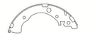 Porterfield Brake Shoes for 2010 HONDA CIVIC Sedan DX