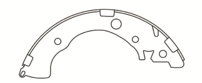 Porterfield Brake Shoes for 2010 HONDA CIVIC Sedan DX