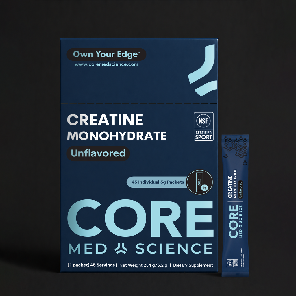 Creatine Monohydrate (45 Single-Serve Stick Packs)