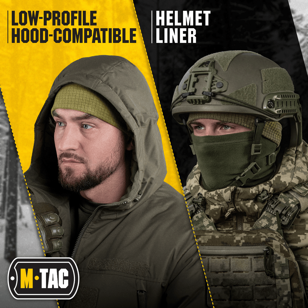 M-Tac Grid Fleece Beanie Breathable Hat Lightweight Scull Cap