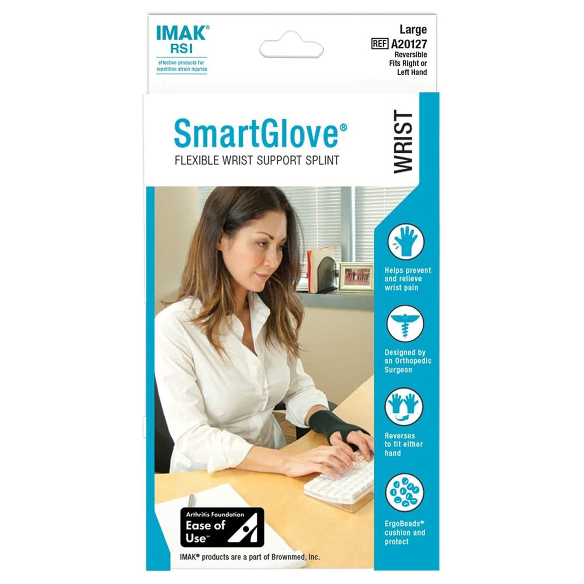 IMAK® SmartGlove Wrist Splint, Large A20127