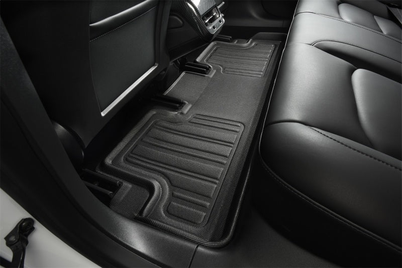 3D MAXpider 17-21 Tesla Model X Folding 7-Seat Elitect 1st 2nd 3rd Row - Floor Mat Set (Black) E1TL00501809