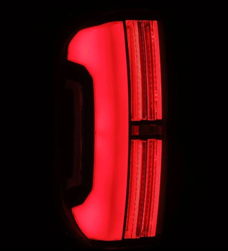AlphaRex 14-21 Toyota Tundra Nova-Series LED Tail Lights - Black Red 672052 *Discontinued