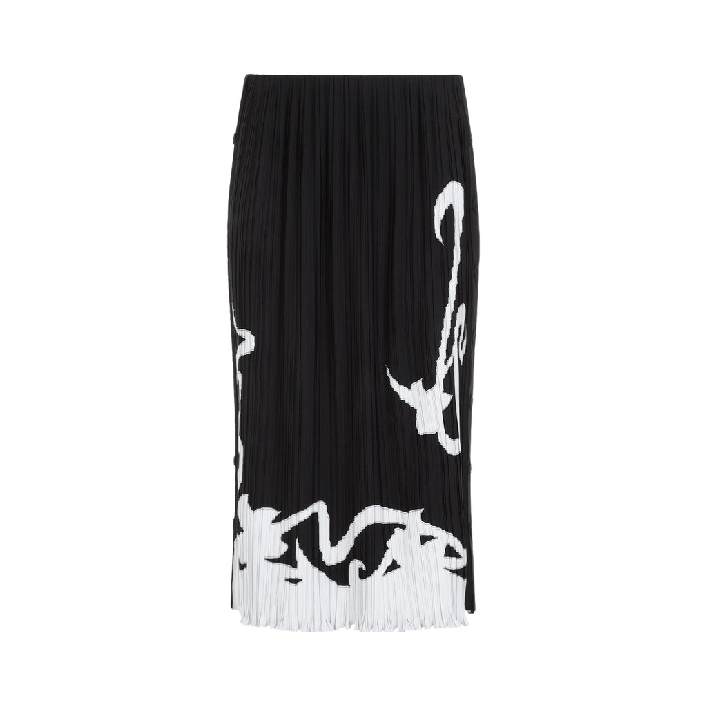 Lanvin Pleated Long Skirt Women
