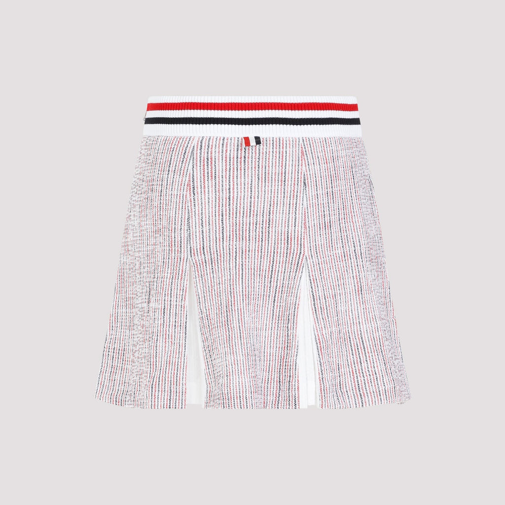 Thom Browne Mini Box Pleated Skirt Women